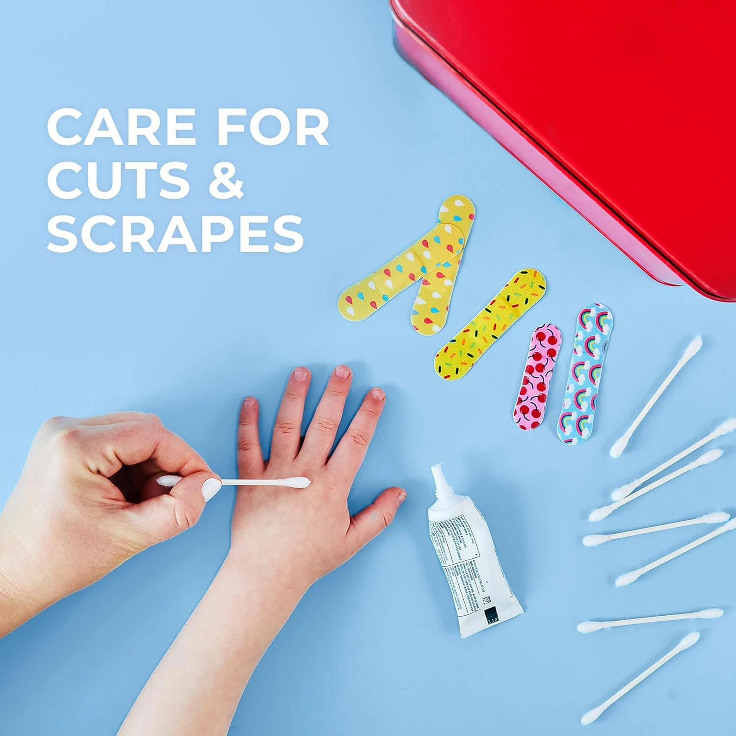 Q-tips Cotton Swabs For Hygiene and Beauty Care Original Cotton Swab Made With 1