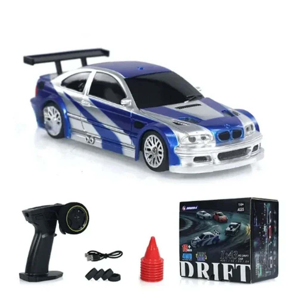 JIABAILE 4301/02/03/04 RTR 1/43 2.4G 4WD Drift RC Car Mini Race LED Light Radio