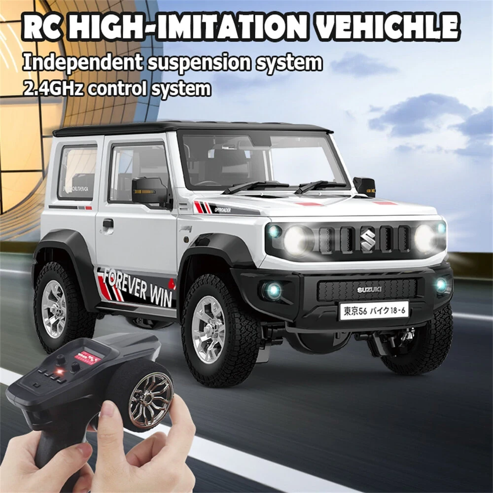 HG HG4-53 TRASPED 1/16 2.4G 3WD RC Car for SUZUKI JIMNY Rock Crawler LED Light S