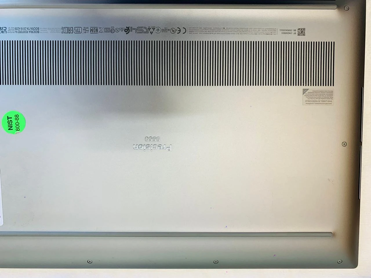 Dell Precision 5550 Laptop High Performance 15.6 4K Touchscreen Workstation