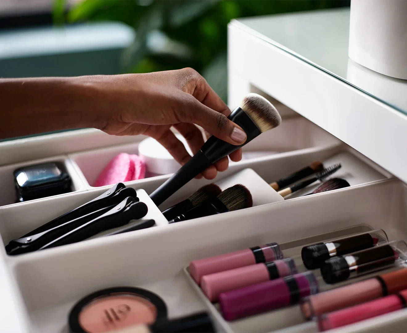 Large Makeup Drawer Organizer Set