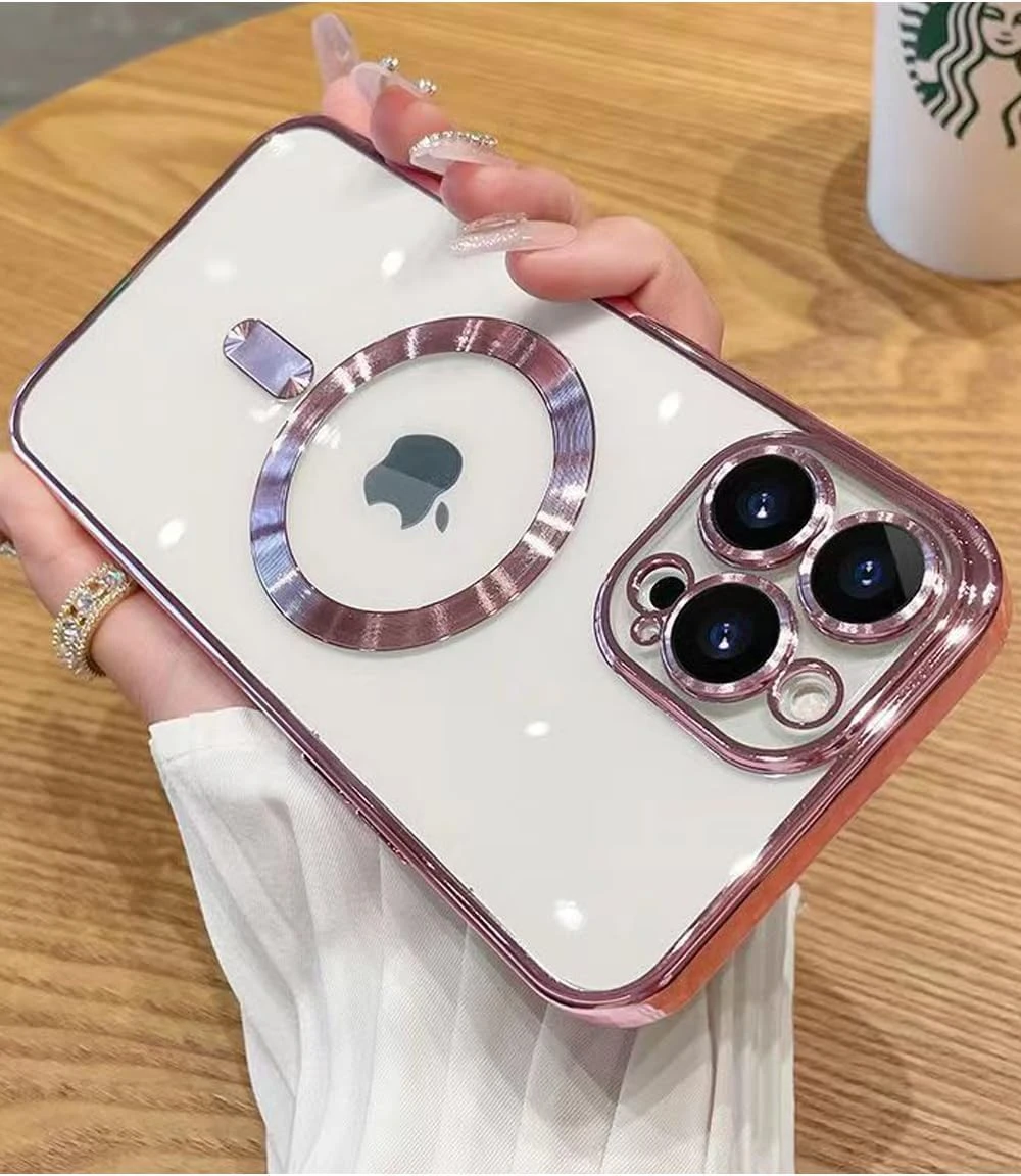 Magnetic for iPhone 16 Pro Case MagSafe [Never Yellowing] [Military Grade Drop P