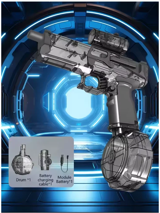 Summer New Water Gun Fully Automatic Continuous Electric Water Gun No Simulated