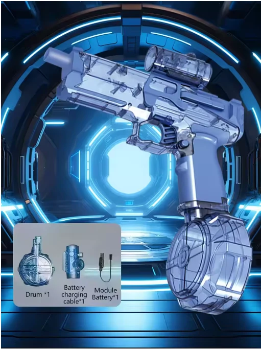 Summer New Water Gun Fully Automatic Continuous Electric Water Gun No Simulated