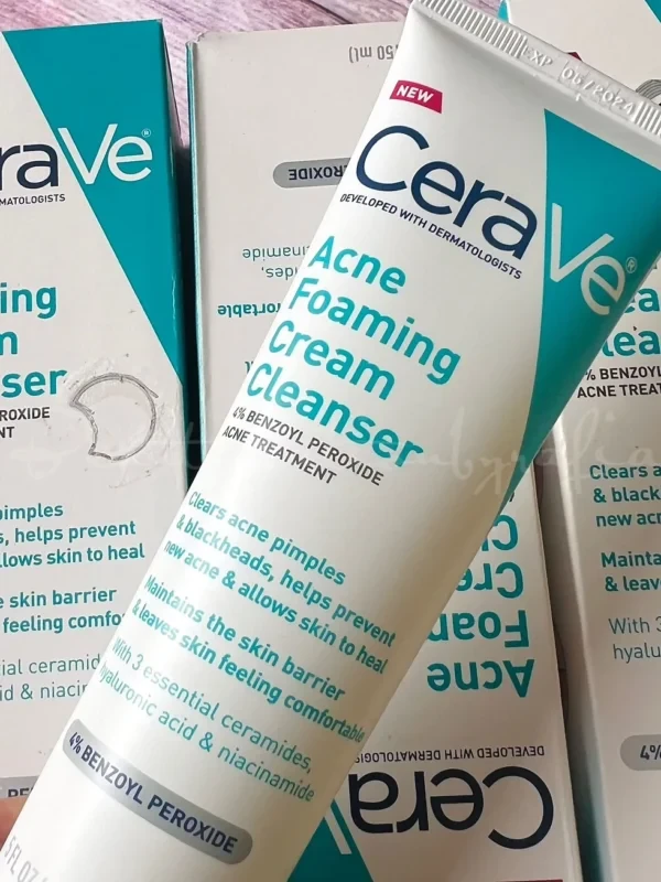 cerave acne foaming cream cleanser