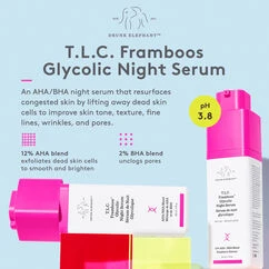 Drunk Elephant T.L.C. Framboos Glycolic Night Serum 30 ml