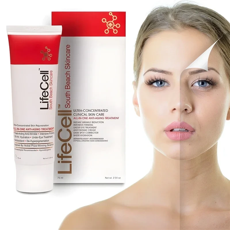 Lifecell (Life Cell) Anti Aging Wrinkle South Beach Skin Care 2.54oz