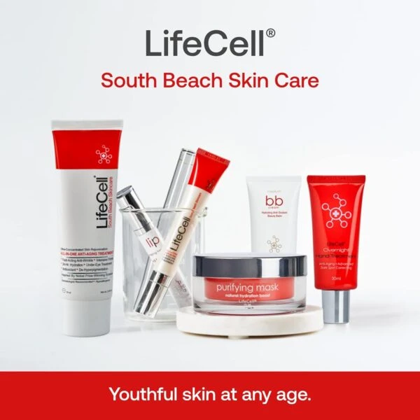 Lifecell (Life Cell) Anti Aging Wrinkle South Beach Skin Care 2.54oz