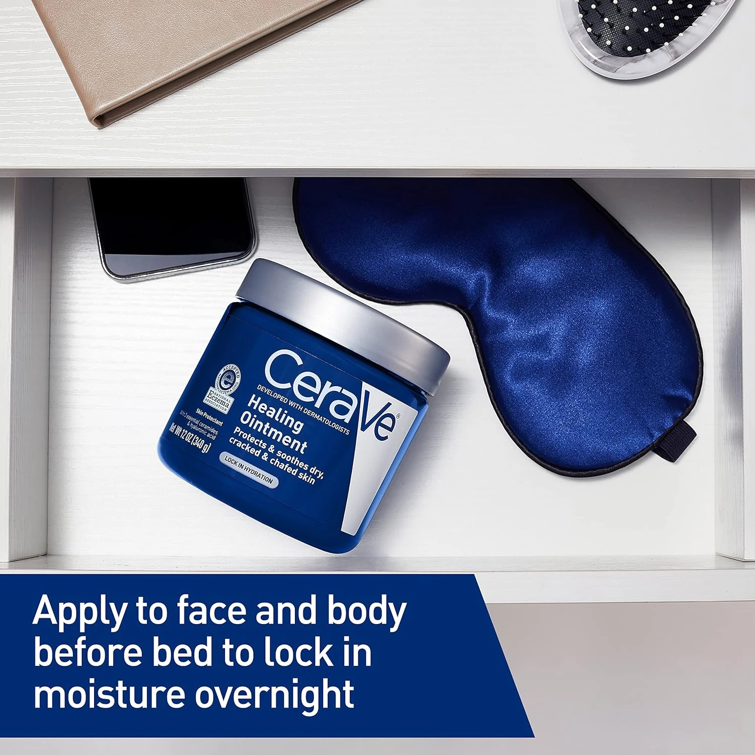 CeraVe Healing Ointment | Moisturizing Petrolatum Skin Protectant for Dry Skin w