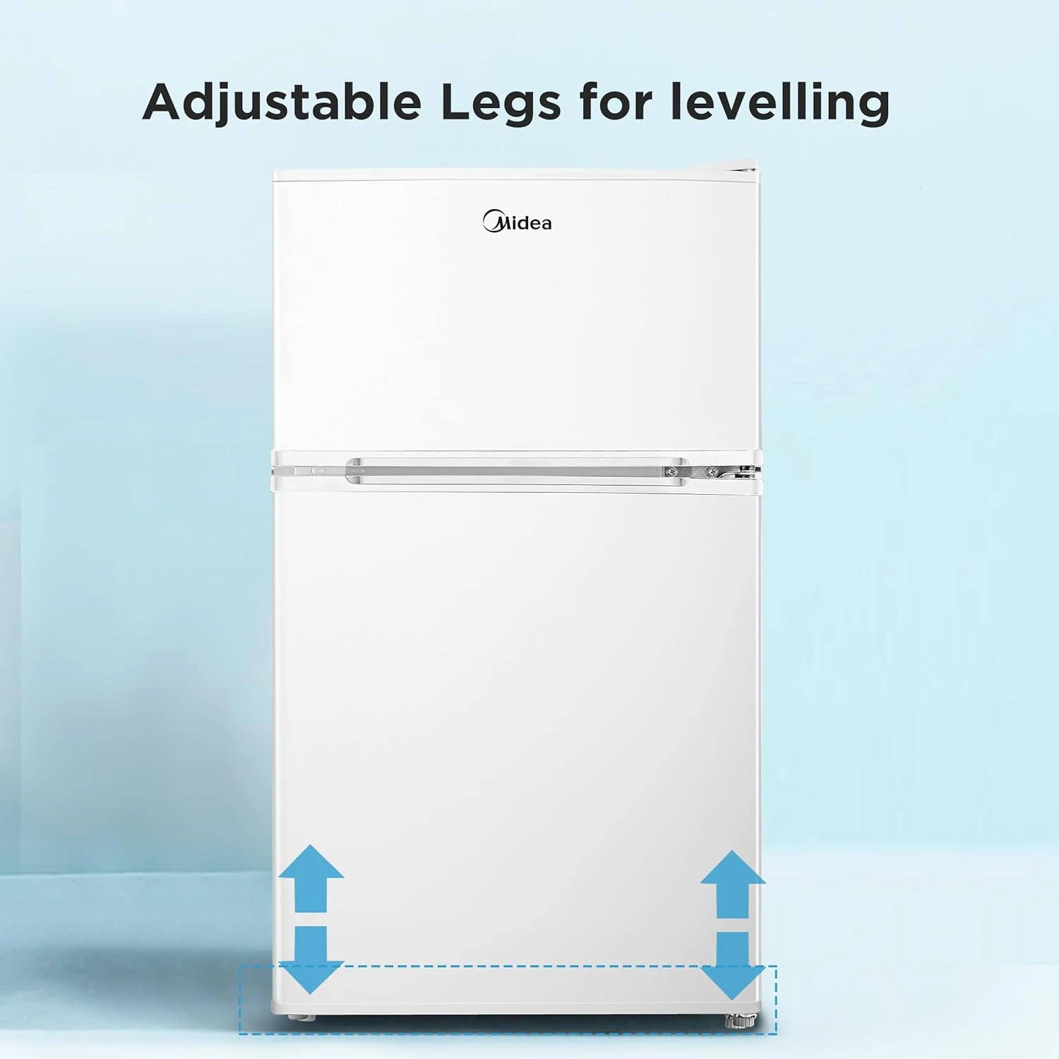 Midea 134L Gross & 87L Net Double Door Refrigerator With Separate Chiller Compar