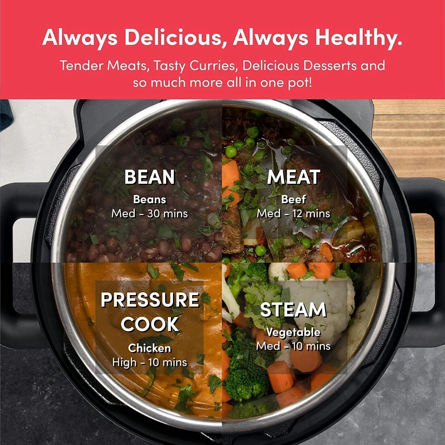 Nutricook Smart Pot 2 Rice Cooker, Steamer, Sauté Pot, Yogurt Maker & More,9 In 