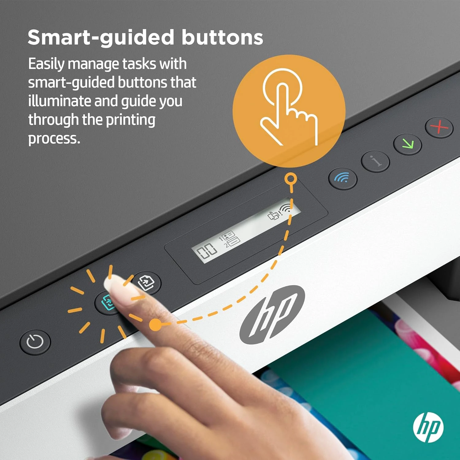 HP Smart Tank 670 All-in-One Printer, Print, Scan, Copy, Wireless, Scan to PDF, 