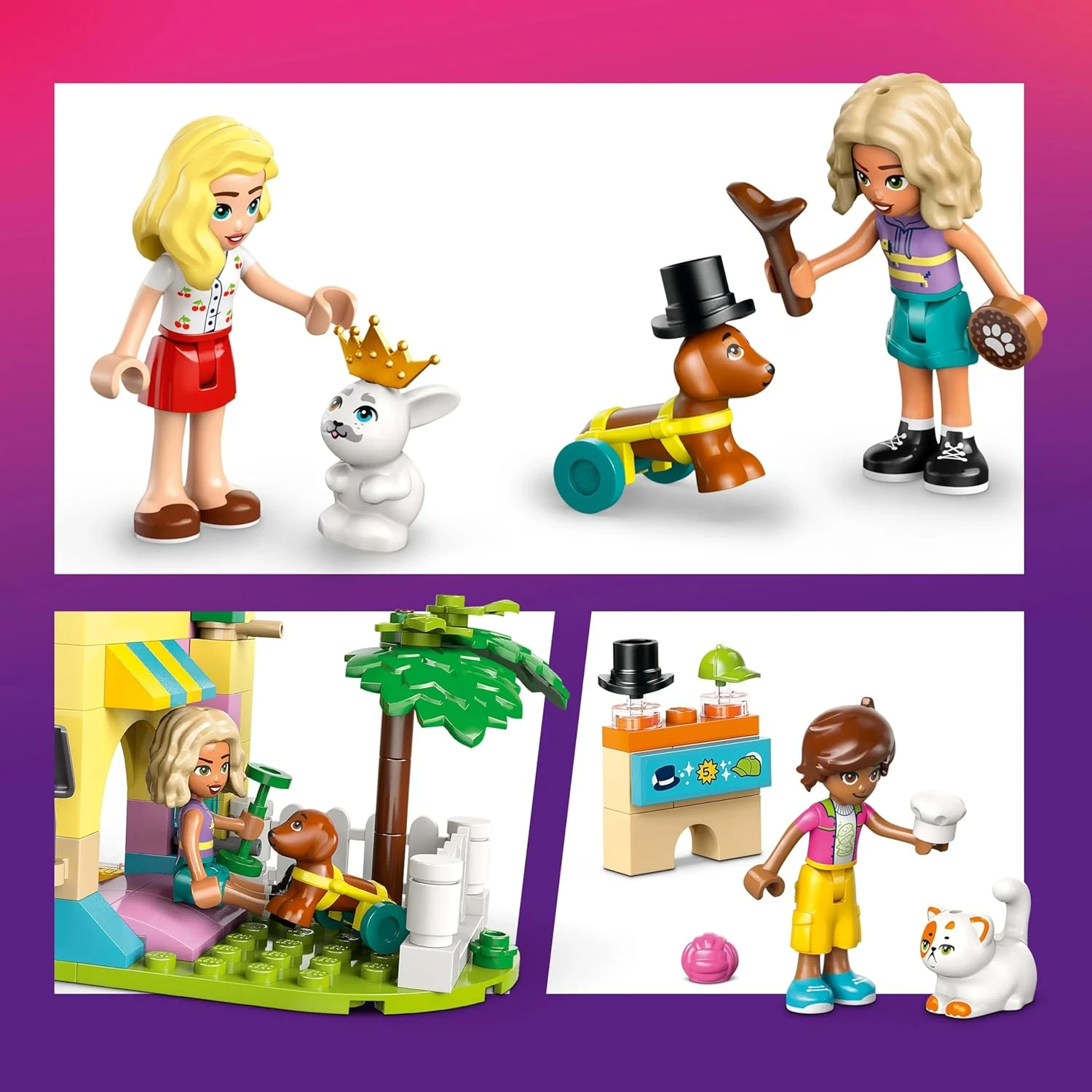 LEGO Friends Pet Accessories Shop Toy Building Playset, Kids’ Pretend-Play Set w