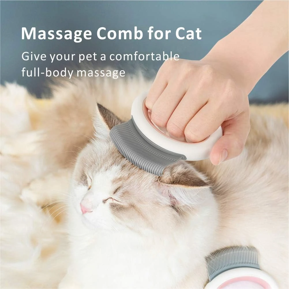 Baytion Cat Grooming Brush and Dog Grooming Brush, Pet Comb for Relaxing Massage