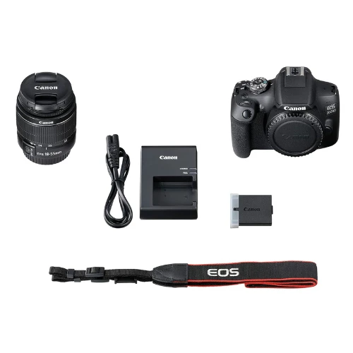 Canon EOS 2000D DSLR camera with EFS, 18-55mm III lens kit