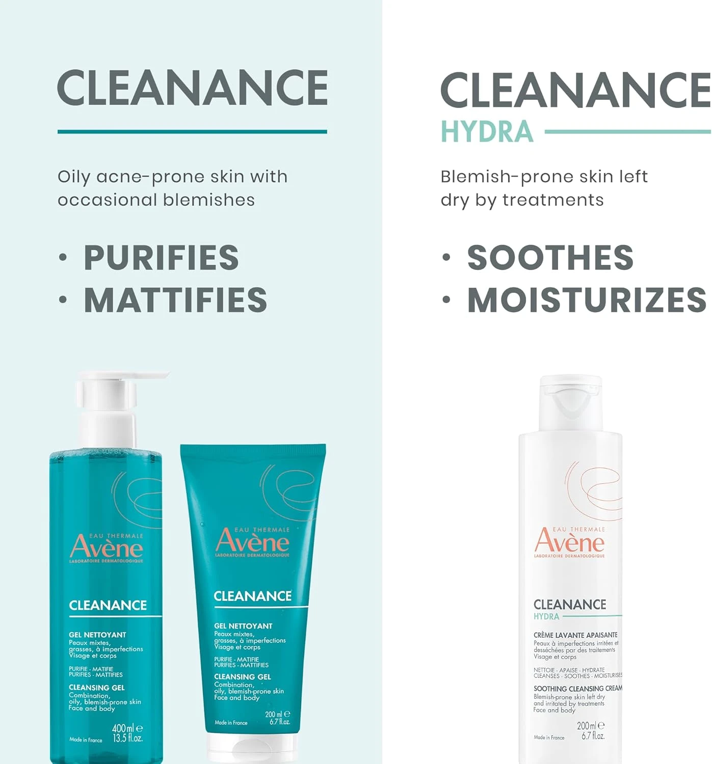 Avene Cleanance Cleansing Gel, 400 Ml (Pack Of 1)