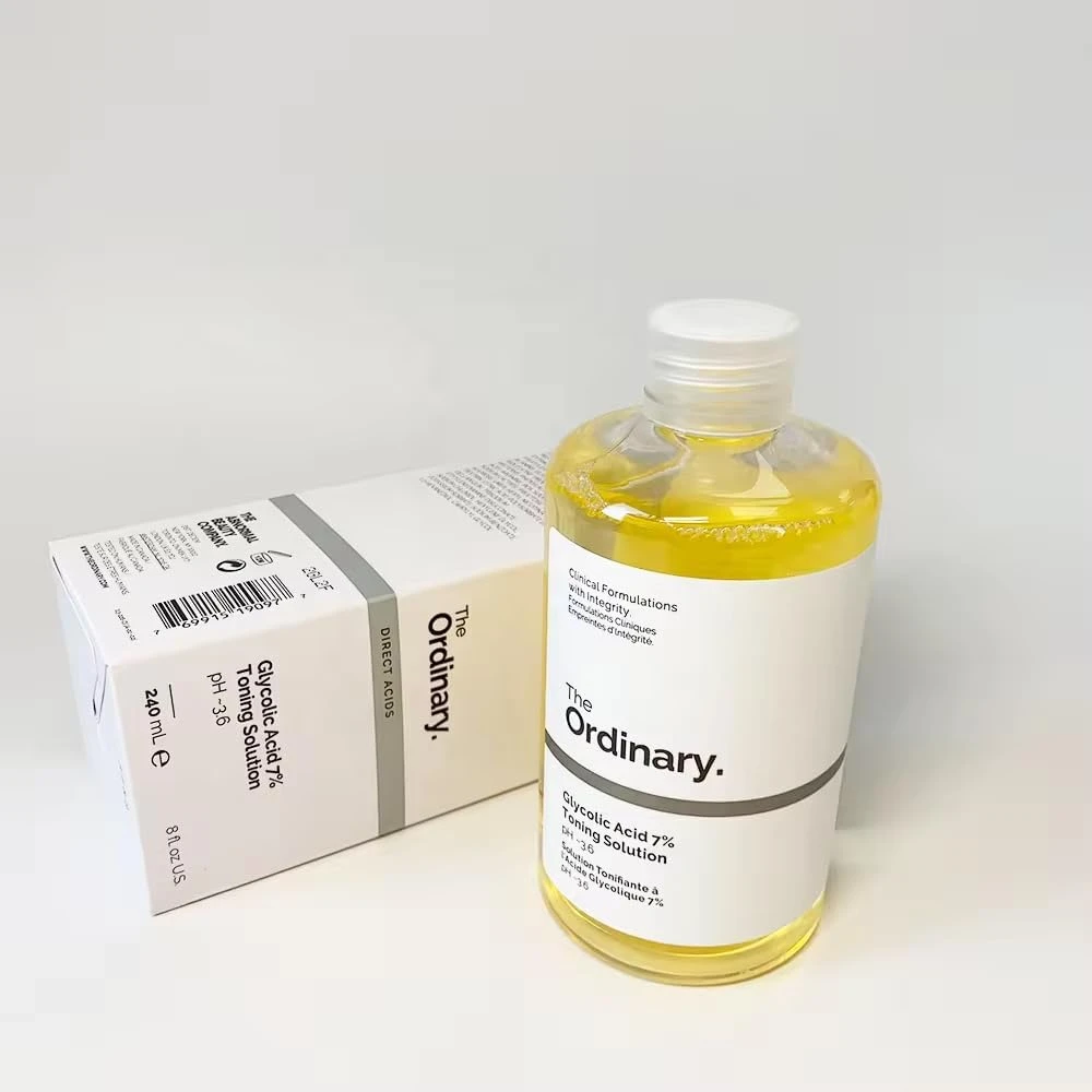 The Ordinary Glycolic Acid 7% Toning Solution, 240ml, 1 Piece, Pore Treatment, S