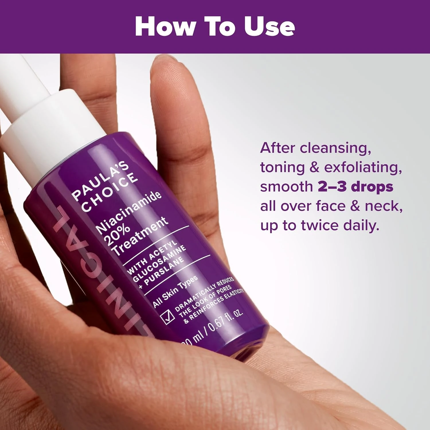 Paula's Choice CLINICAL Niacinamide 20% Treatment Serum