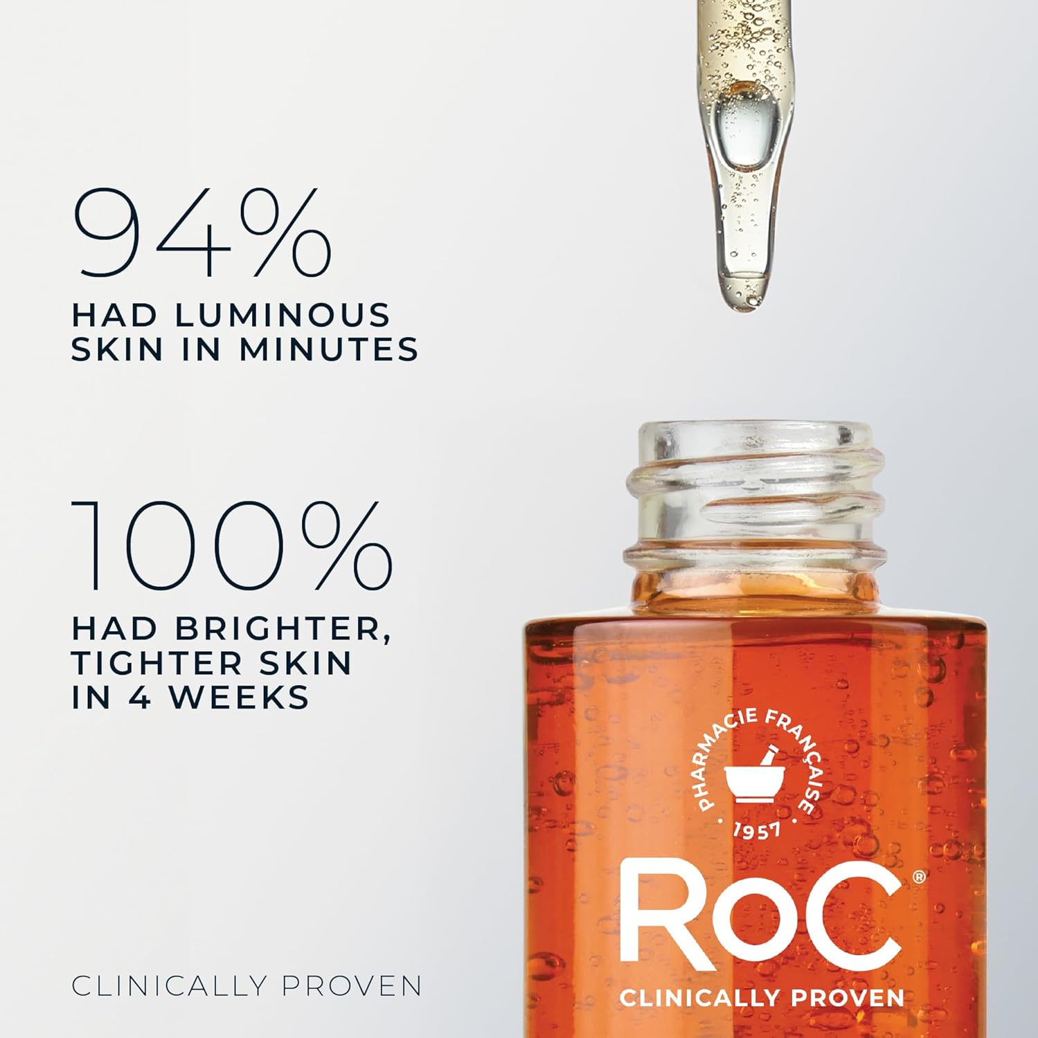 RoC Multi Correxion Revive + Glow Vitamin C Serum – 10% Active Daily Anti-Aging 