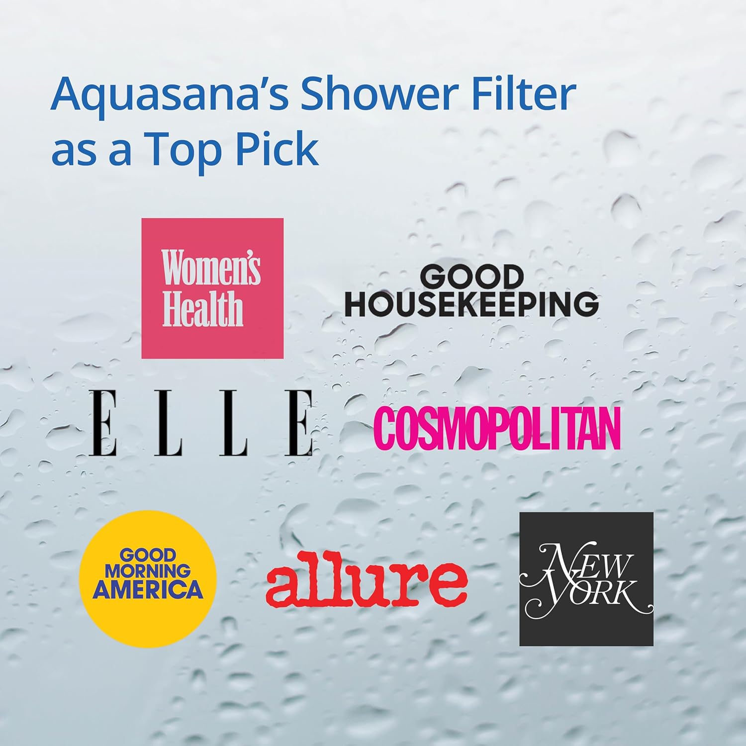 Aquasana Shower Filter AQ-4100NSH – Dermatologist-Recommended, Reduces 90% Chlor