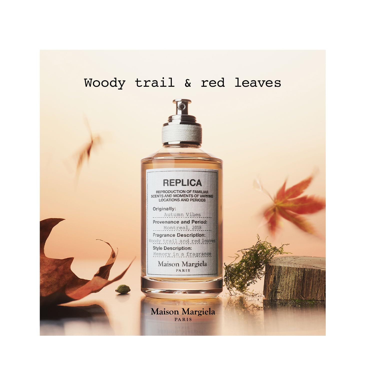 Maison Margiela Replica Autumn Vibes Eau de Toilette – Woody & Earthy Fragrance 