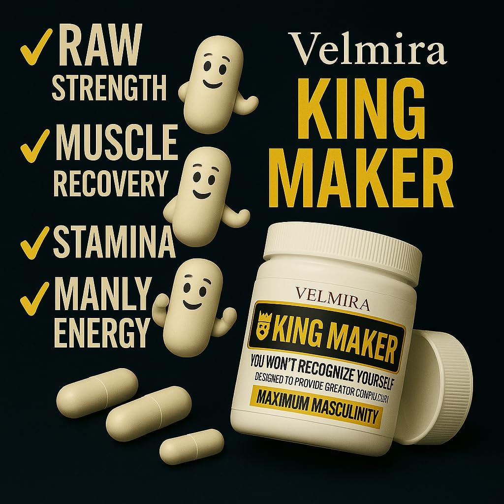 Velmira® King Maker 13-in-1 Supplement for Men & Women | Sugar-Free Energy Suppo