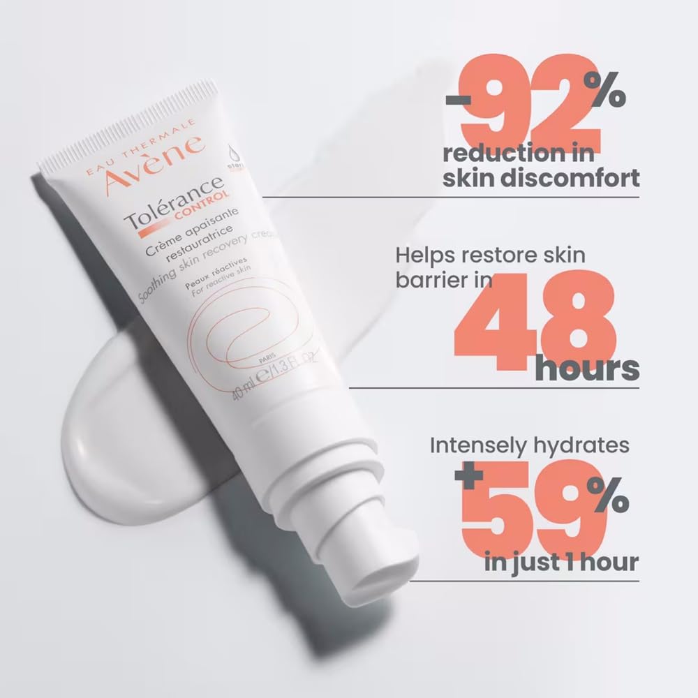 Avène Tolerance Control Soothing Skin Recovery Cream – Ultra-Calming Moisturizer