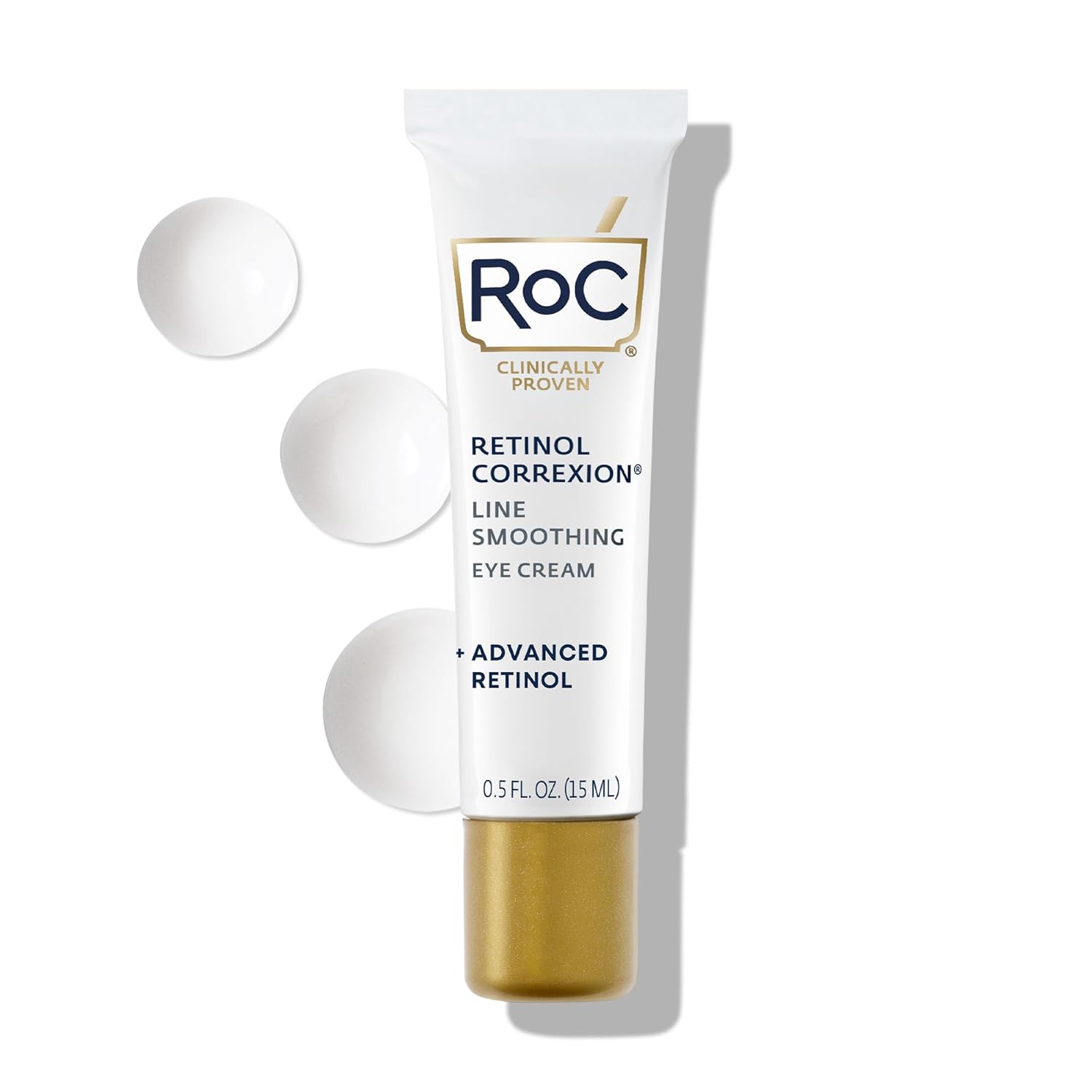 RoC Retinol Correxion Under Eye Cream – Reduces Dark Circles, Puffiness & Wrinkl