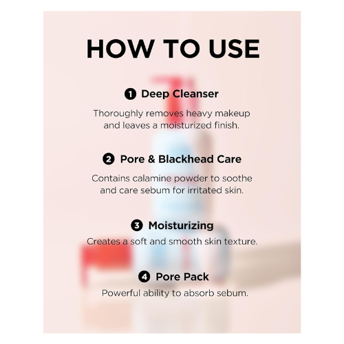 TOCOBO Calamine Pore Control Cleansing Oil 200ml – Deep Cleansing, Blackhead & M