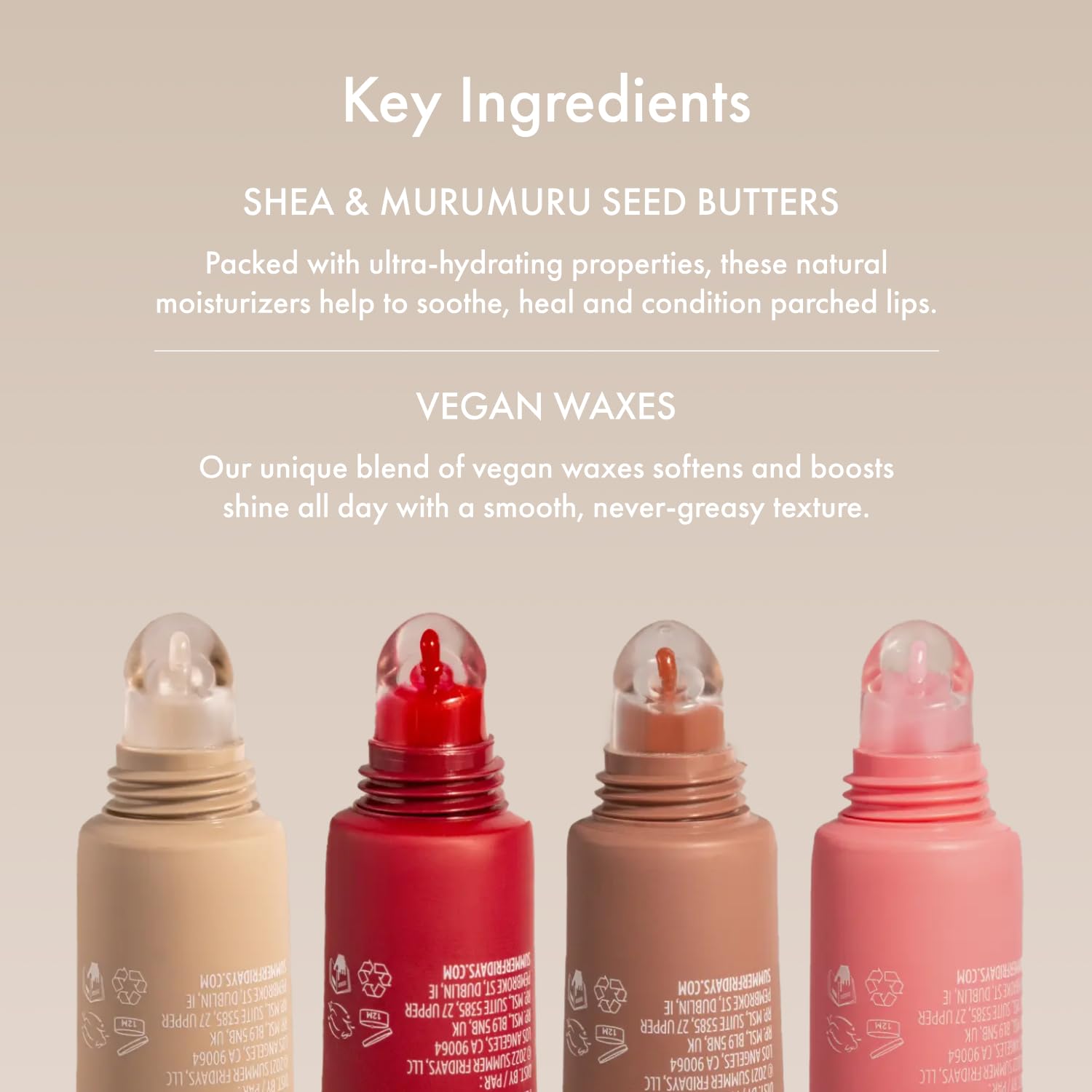 Summer Fridays Lip Butter Balm – Sheer-Tinted Conditioning Lip Mask & Balm for I