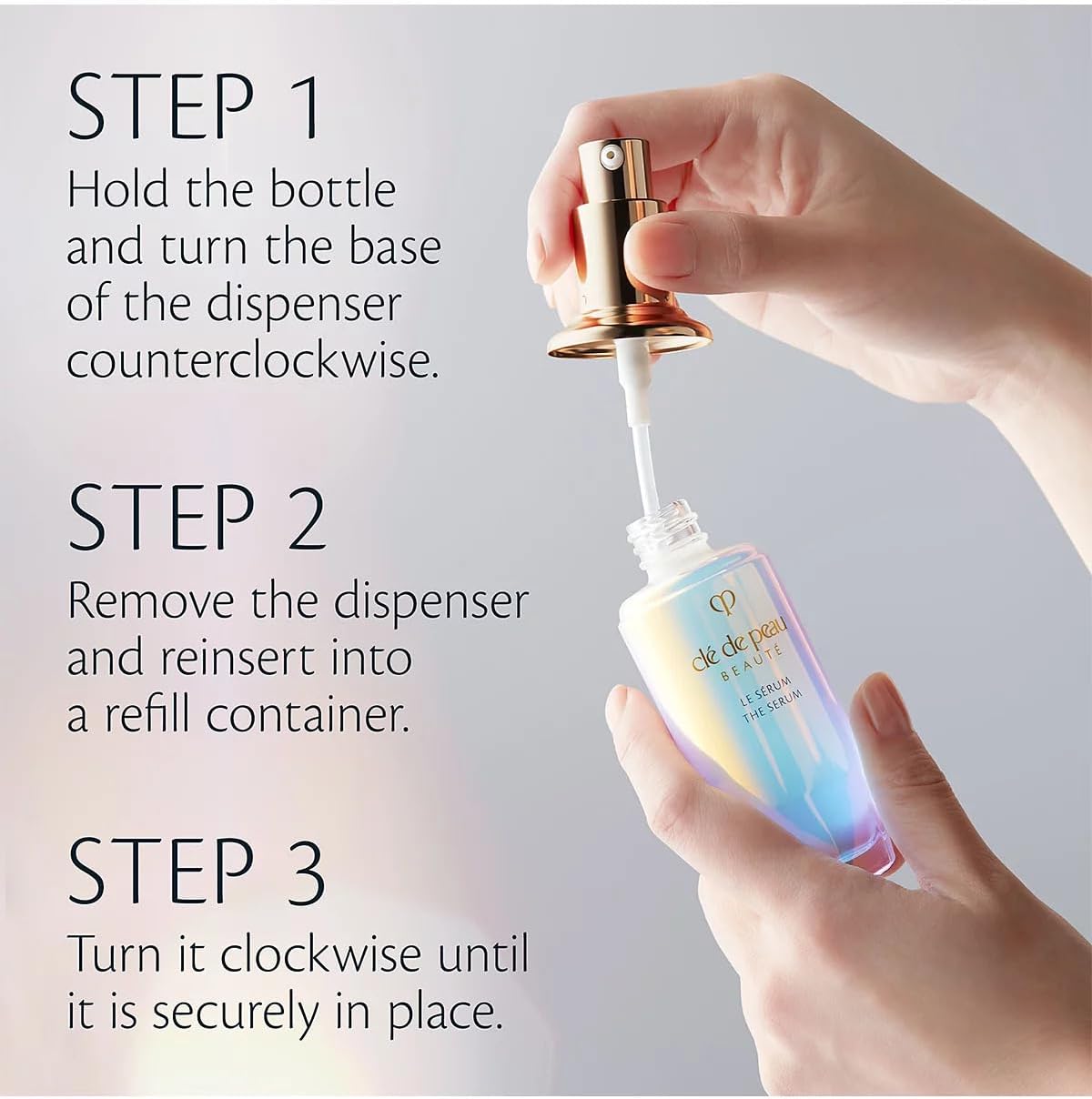 Clé de Peau Beauté The Serum – Luxury Anti-Aging Hydrating Face Serum for Radian