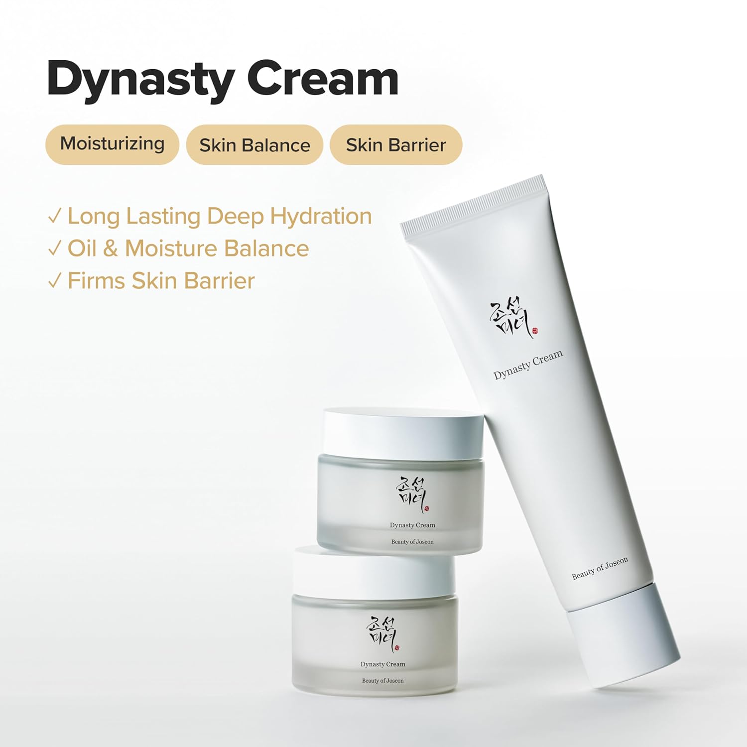 Beauty of Joseon Dynasty Cream – Hydrating Moisturizer for Dry & Sensitive Skin,