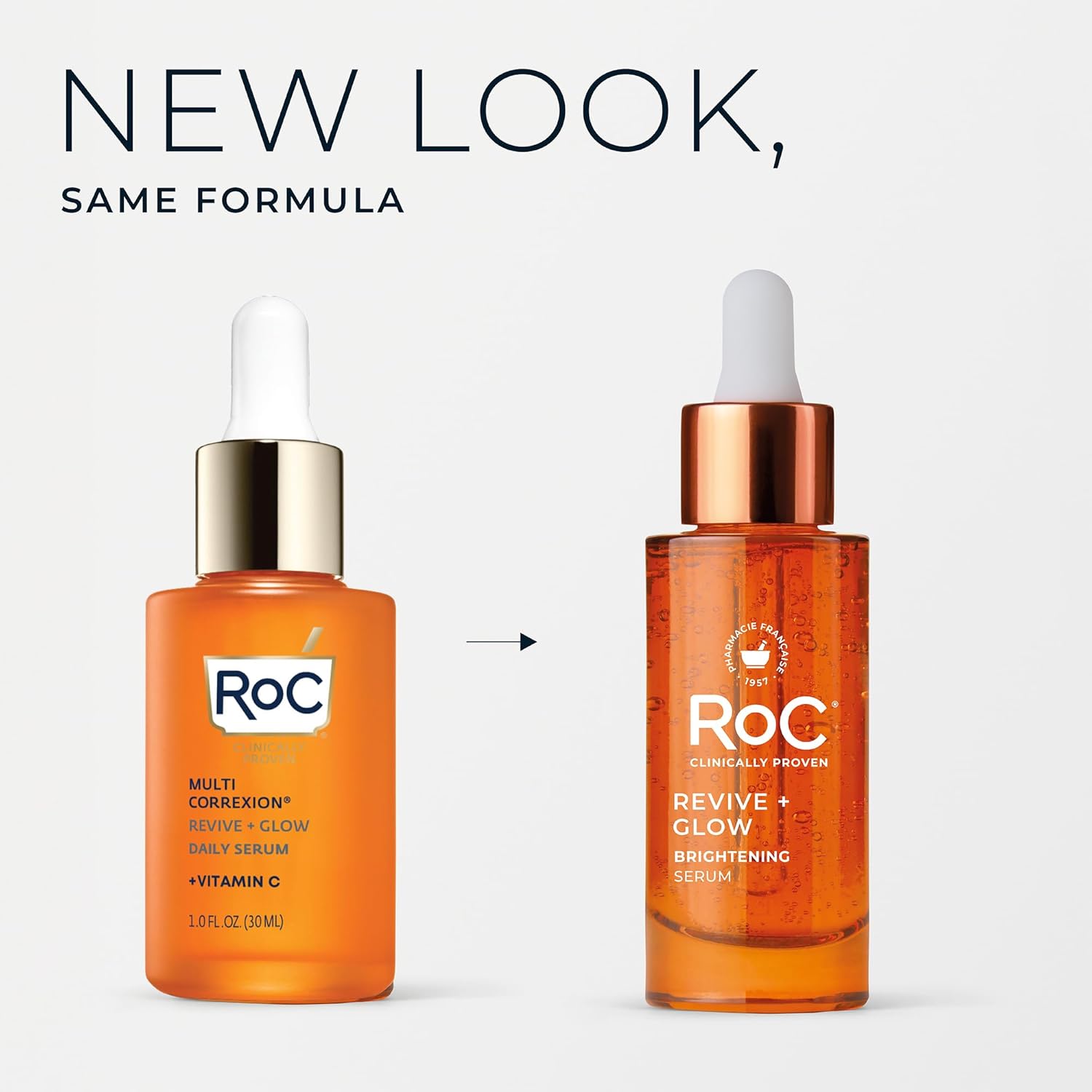 RoC Multi Correxion Revive + Glow Vitamin C Serum – 10% Active Daily Anti-Aging 