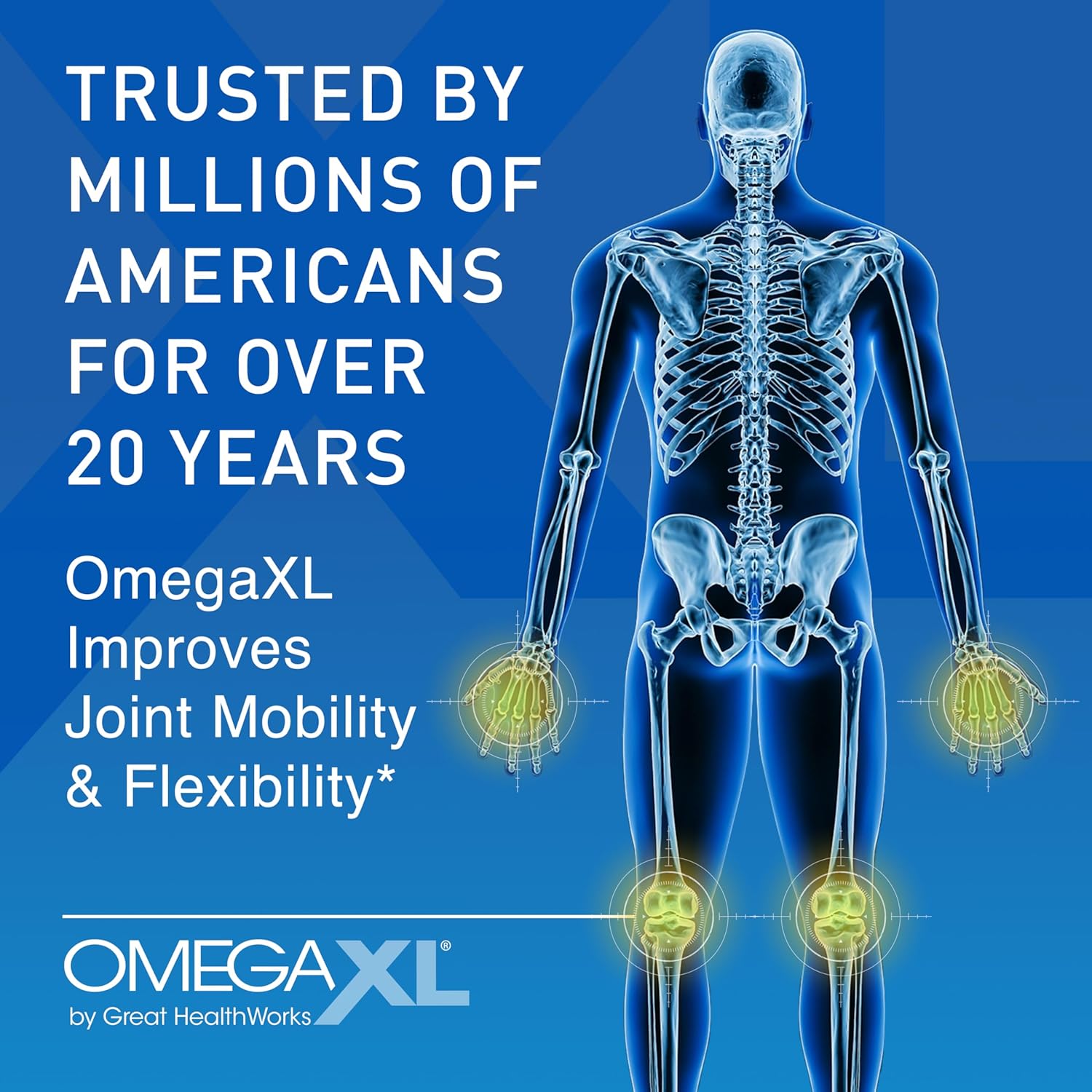 OmegaXL® Joint Support Supplement for Pain Relief | Natural Muscle & Joint Suppo