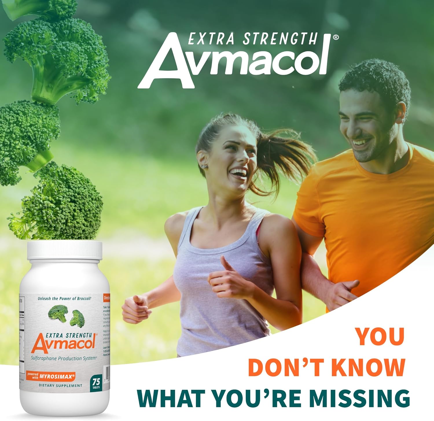 Nutramax Laboratories Avmacol Extra Strength – #1 Researched Sulforaphane-Produc