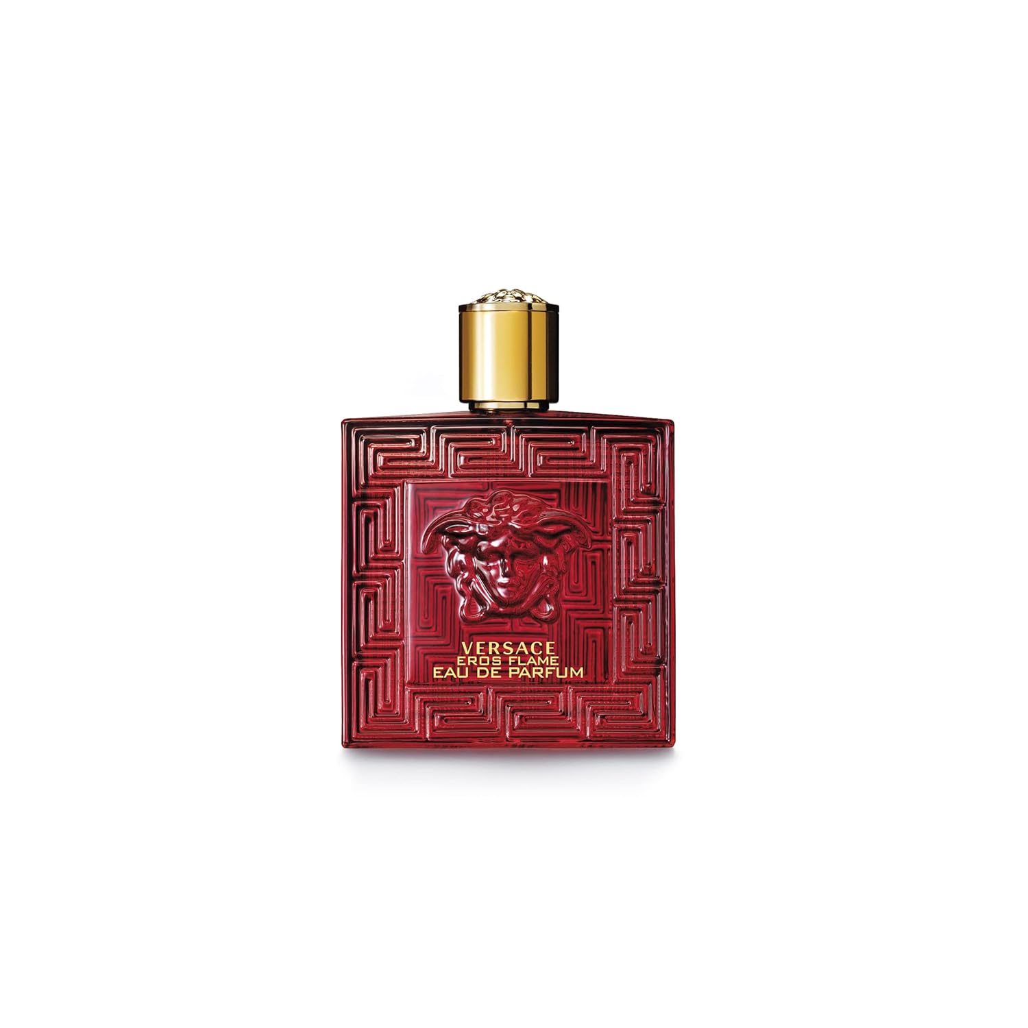 Versace Eros Flame Eau de Parfum for Men – 3.4 oz / 100 ml Intense Woody Spicy M