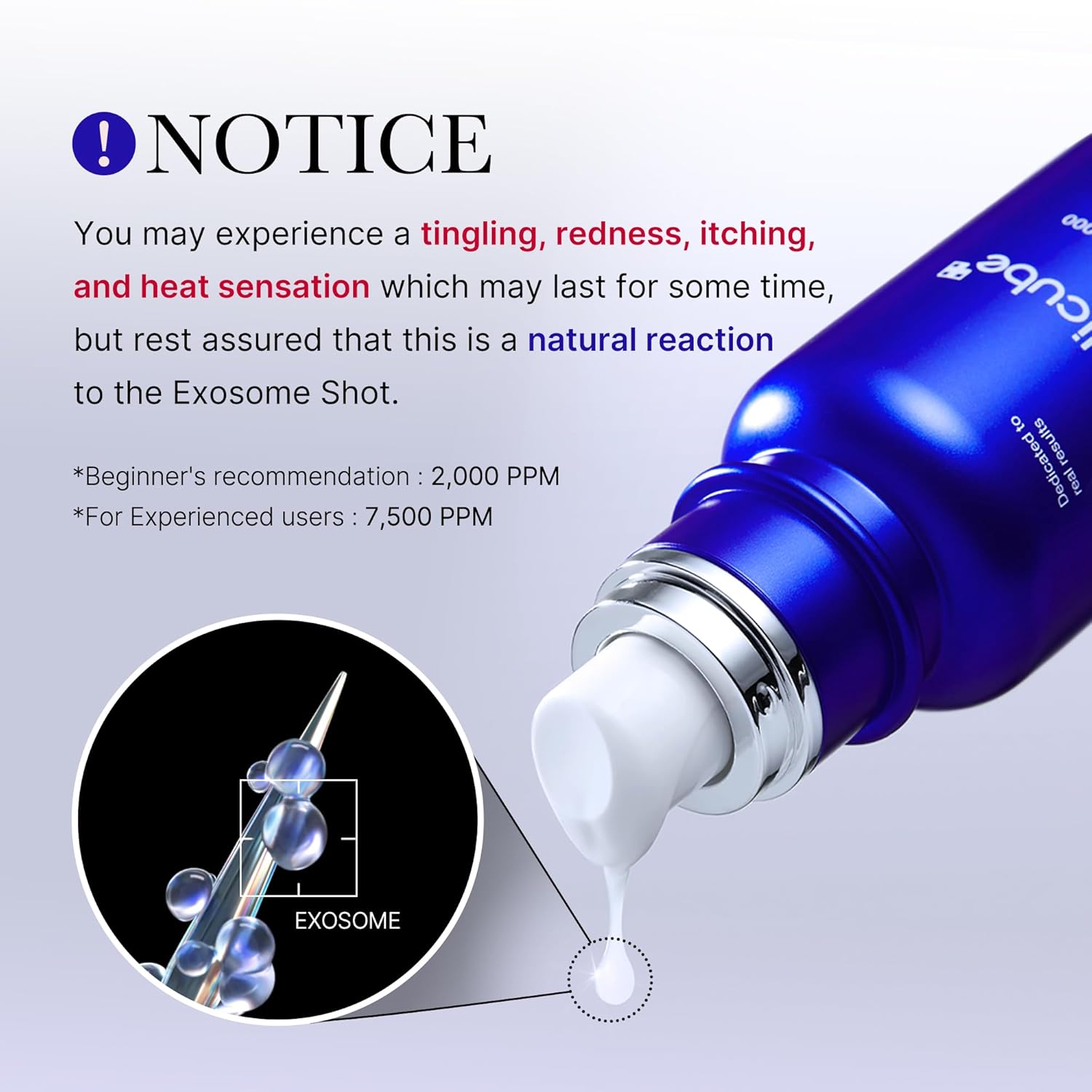 Medicube Zero Exosome Shot 7,500 PPM – Korean Liquid Skin Booster Serum with Exo