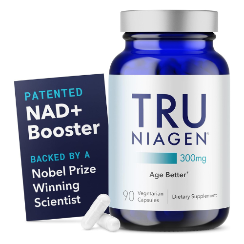 TRU NIAGEN Patented NAD+ Supplement – 300 mg Nicotinamide Riboside (NR) for Anti