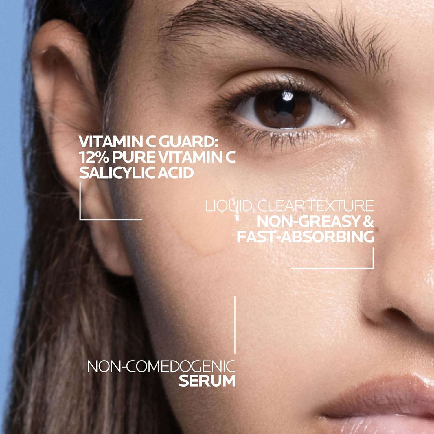 La Roche-Posay Pure 12% Vitamin C Face Serum – Brightening & Anti-Wrinkle Serum 