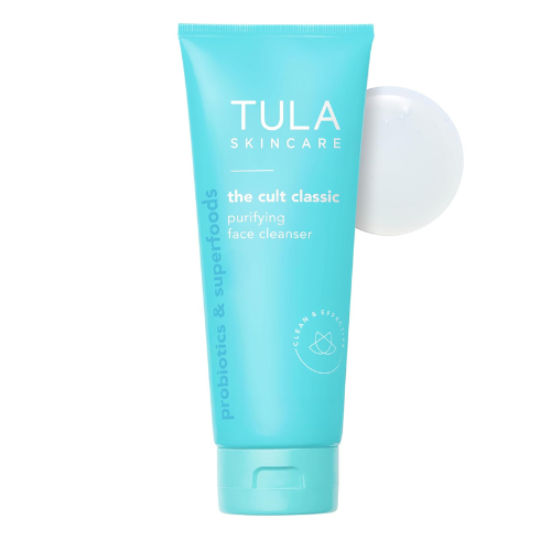 TULA Skin Care Cult Classic Purifying Face Cleanser – Gentle, Hydrating Face Was