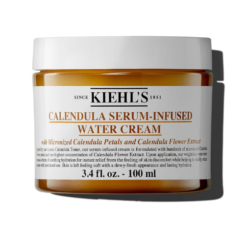 Kiehl’s Calendula Serum-Infused Water Cream – Soothing Gel Moisturizer for All S