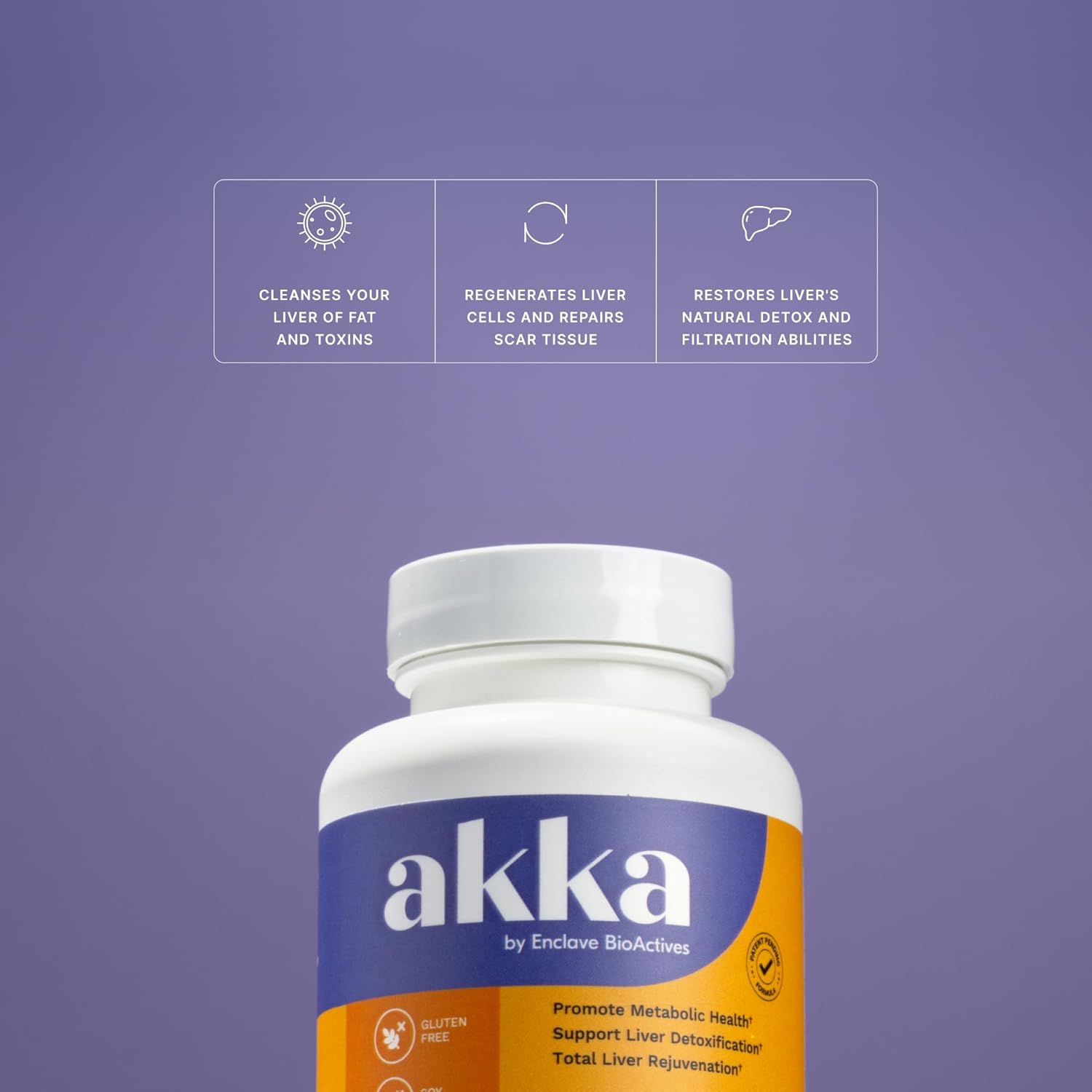 AKKA Premium Liver Cleanse Detox & Repair Superbiotic – Liver Health, Energy & D