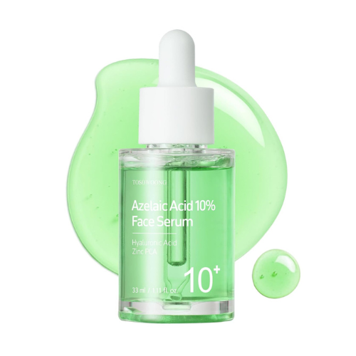 TOSOWOONG Azelaic Acid 10% Face Serum – Redness Soothing, Rosacea & Blemish Care