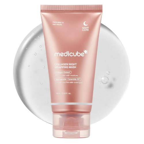 Medicube Wrapping Mask Collagen Overnight Peel-Off Mask – Elasticity & Hydration