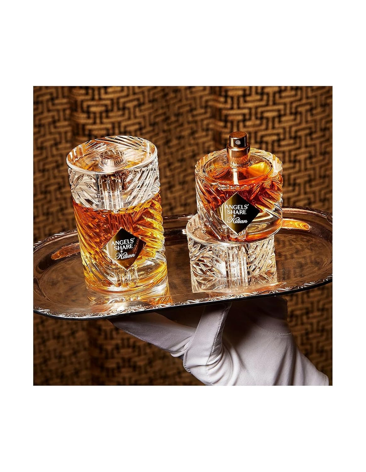 Kilian Angels’ Share Eau de Parfum Refillable Spray – 3.4 oz Unisex Luxury Fragr