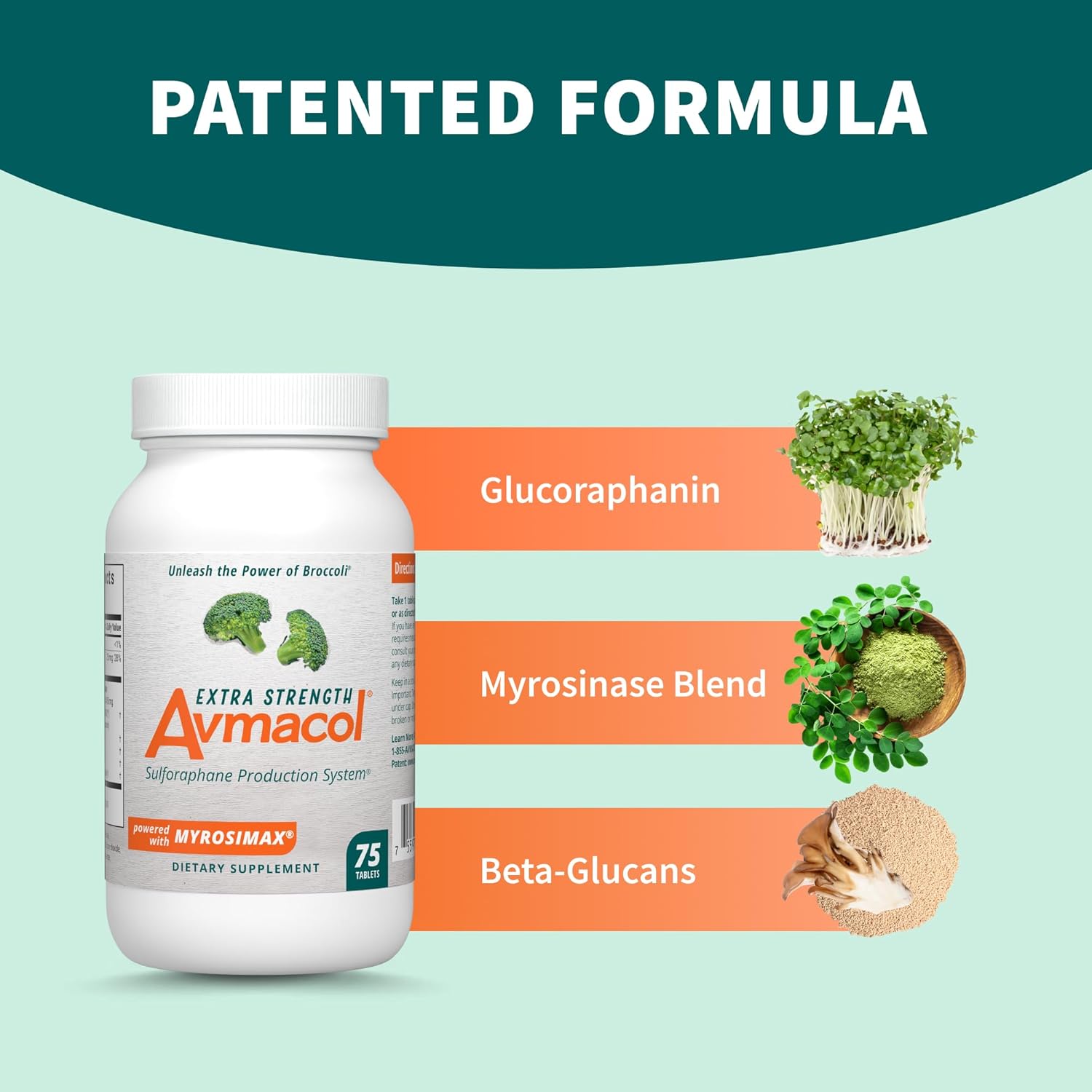 Nutramax Laboratories Avmacol Extra Strength – #1 Researched Sulforaphane-Produc