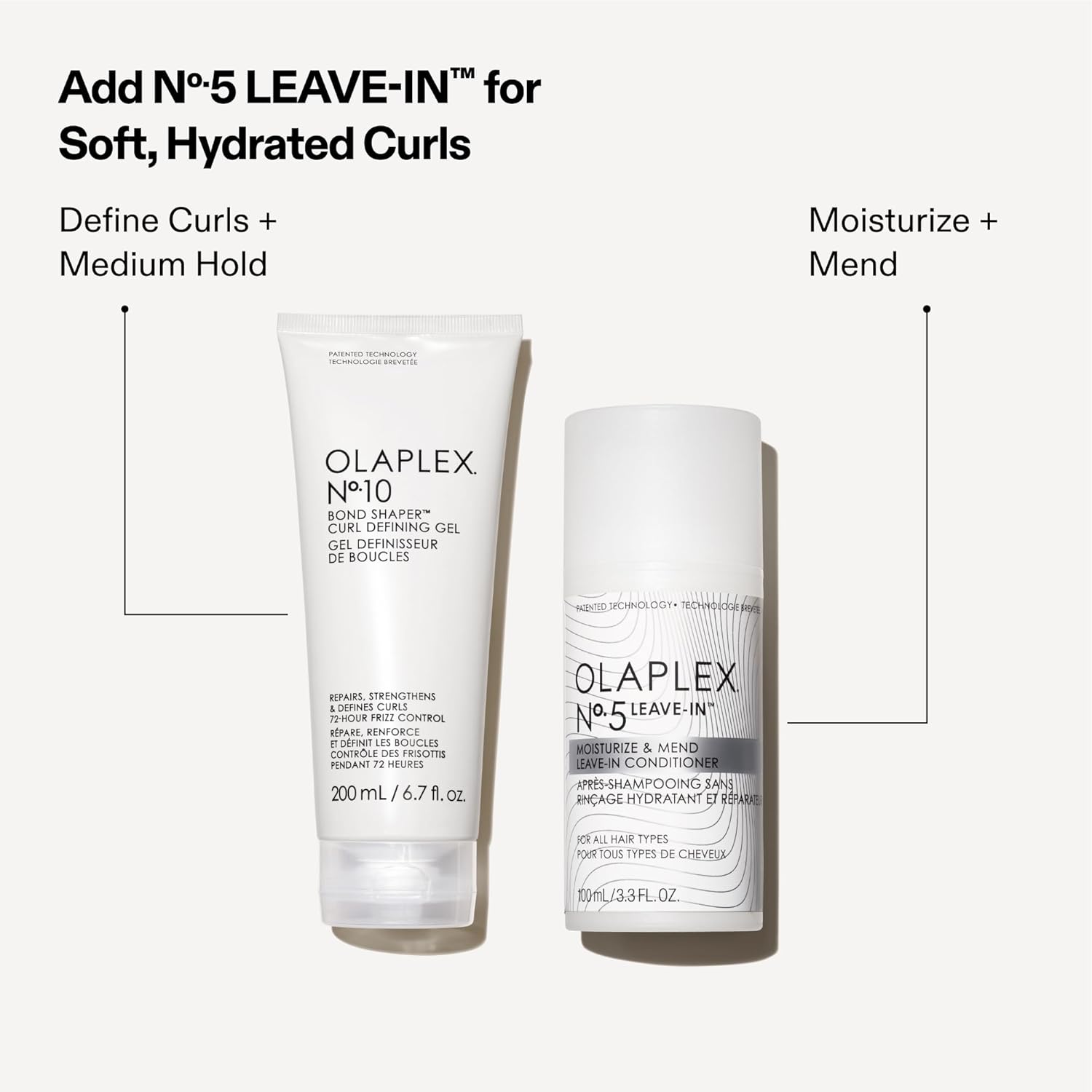 Olaplex Nº.10 Bond Shaper™ Curl Defining Gel – Frizz-Free, Hydrating, Curl Defin