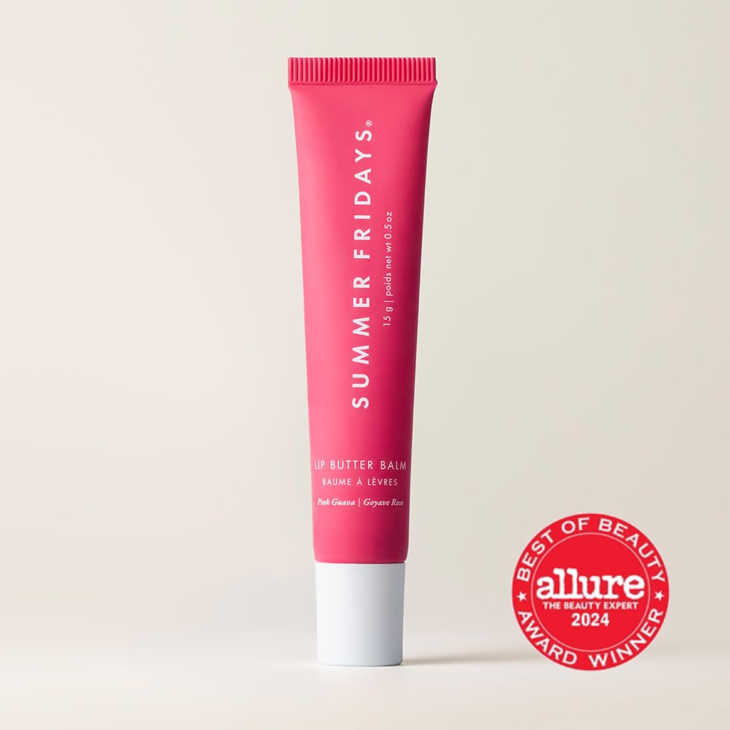 Summer Fridays Tinted Lip Butter Balm – Sheer-Tinted Conditioning Vegan Lip Balm