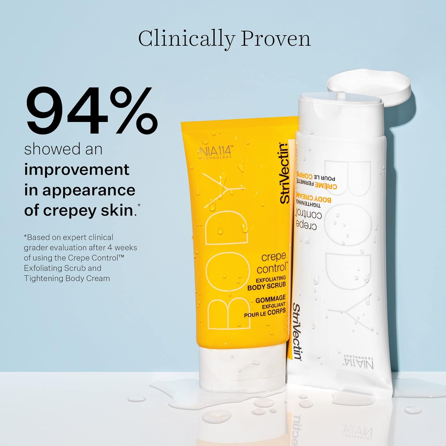 StriVectin Tighten & Lift Crepe Control Body Cream – Firming, Brightening Cream 