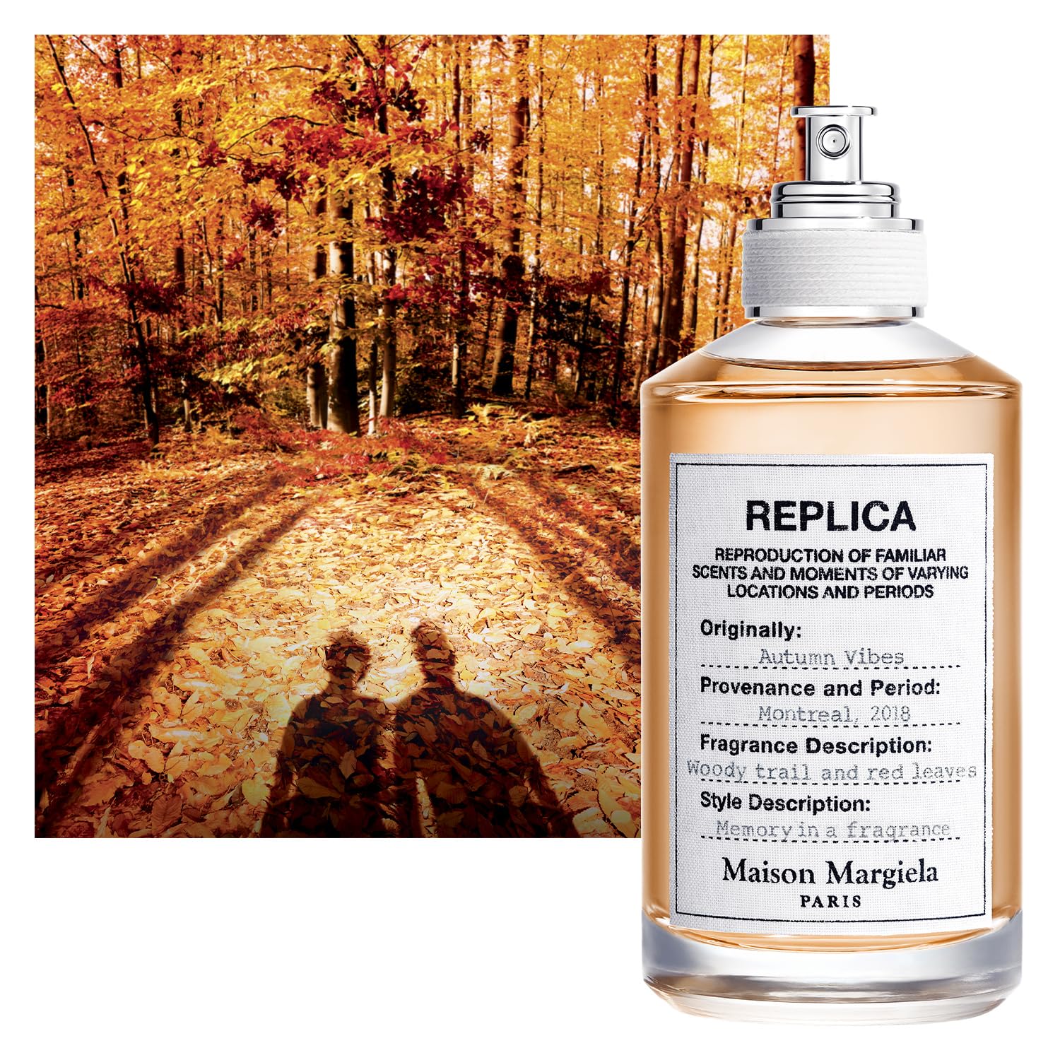 Maison Margiela Replica Autumn Vibes Eau de Toilette – Woody & Earthy Fragrance 